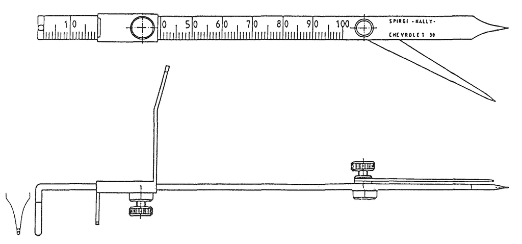 Spirgi–Nally–Chevrolet 30 - Compas (Measuring instrument)