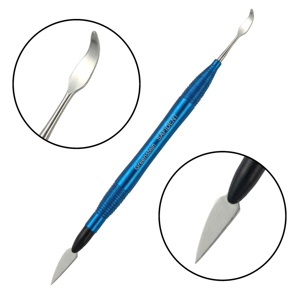 GreensteinColor GC-3 Blue (Spatula for wax modeling)
