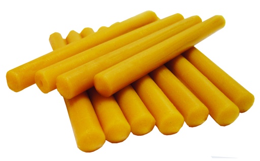 [20210] Bâtons de cire de coller (yellow) 12 units.
